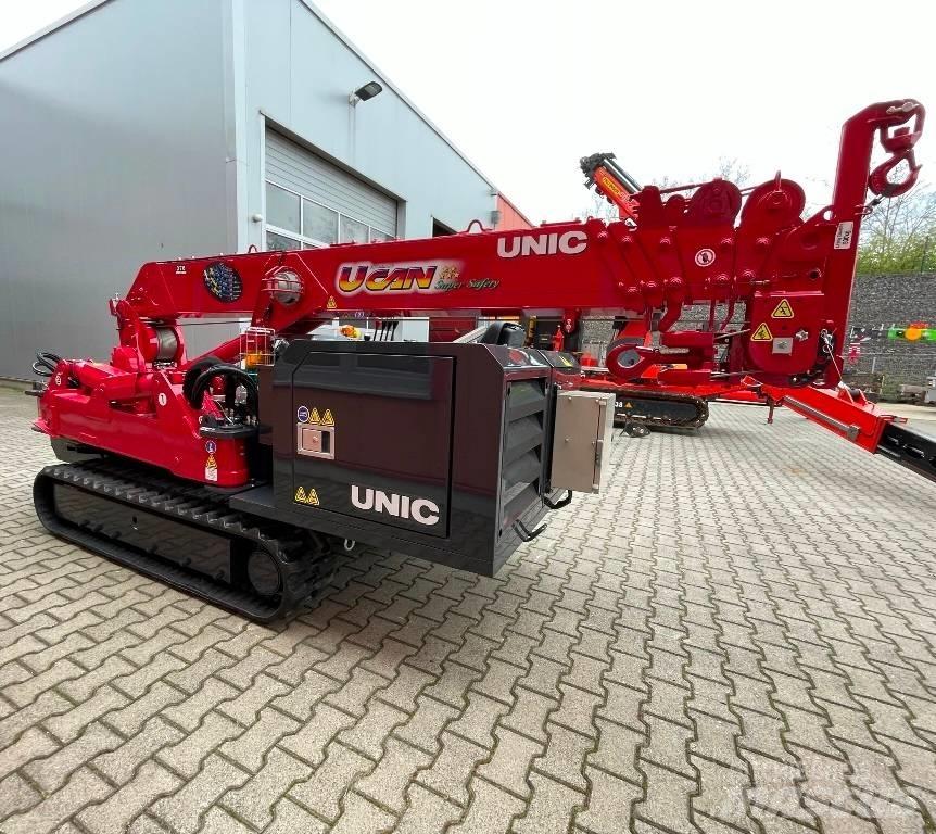 Unic URW-376 Tela-alustaiset nosturit