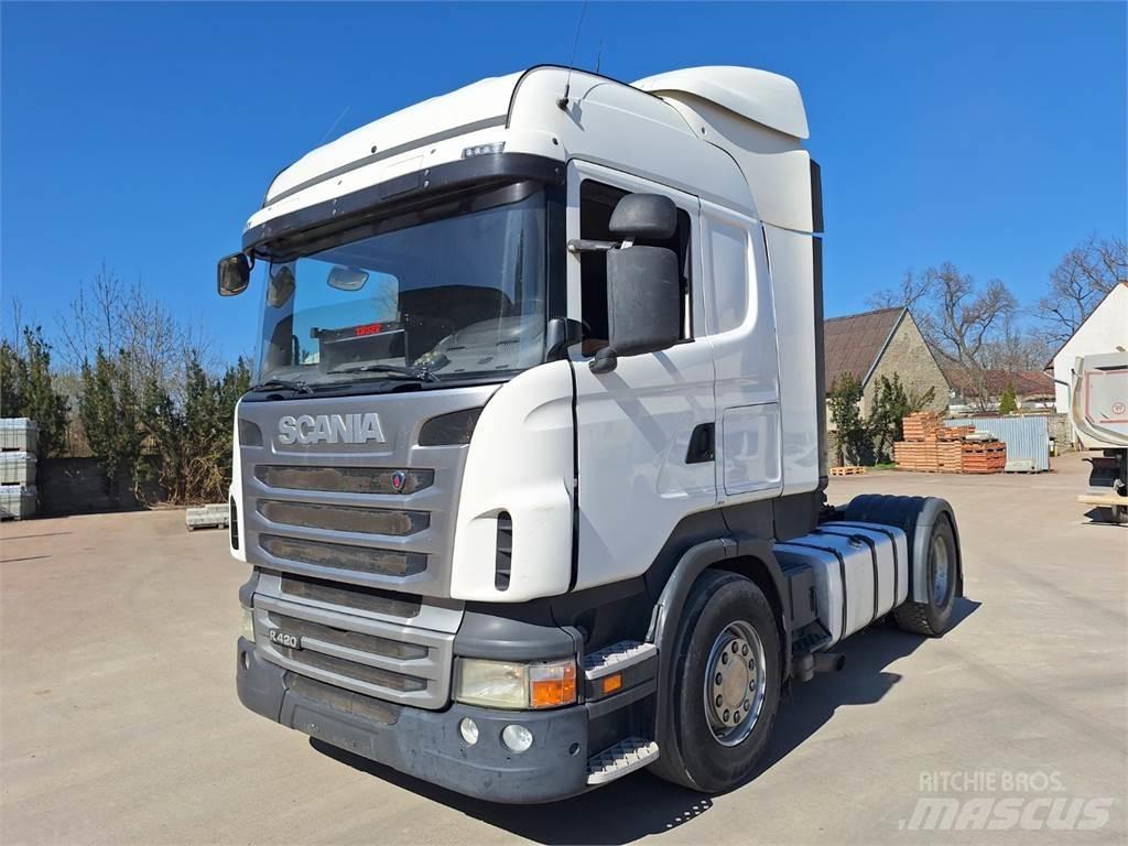Scania R420 Vetopöytäautot