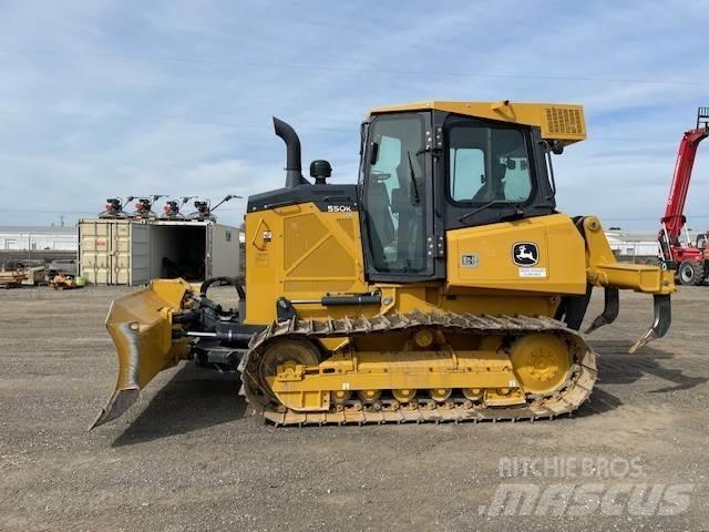 DEERE 550K Telaketjupuskutraktorit