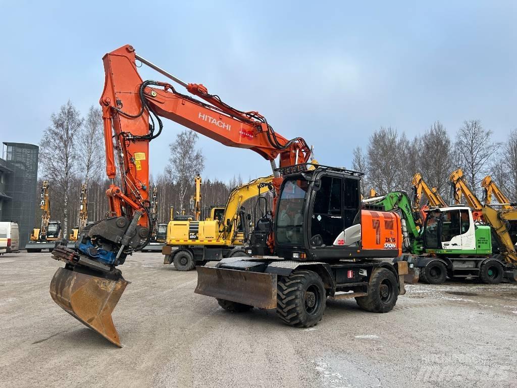 Hitachi ZX 170 W-6 Pyöräkaivukoneet
