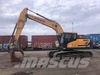 Hyundai HX 220 L Telakaivukoneet