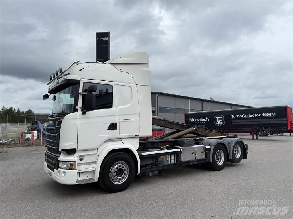 Scania R 520 6X2 Koukkulava kuorma-autot