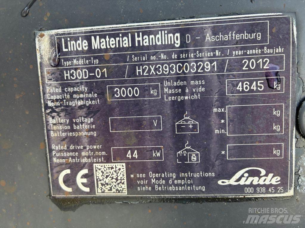 Linde H 30D01 Dieseltrukit