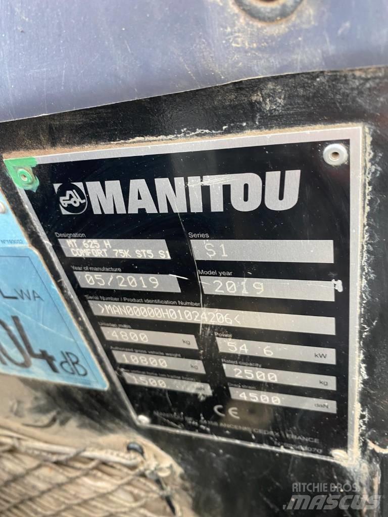 Manitou MT 625 H Kurottajat