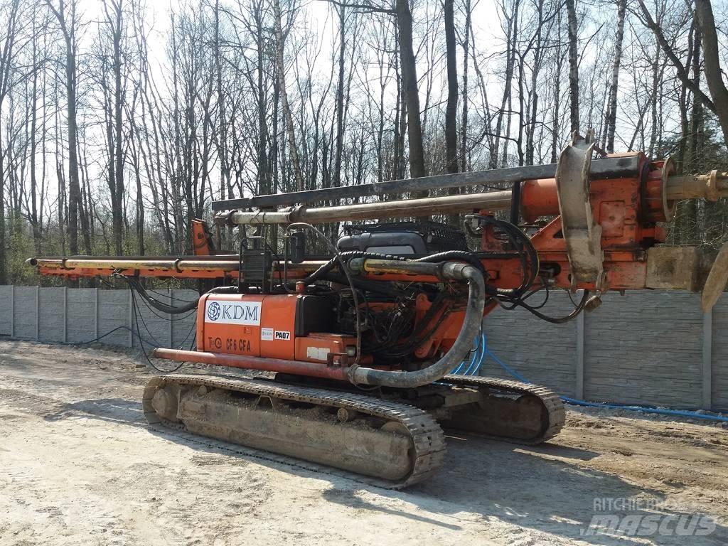 Tescar CF6 CFA Paalutuskoneet