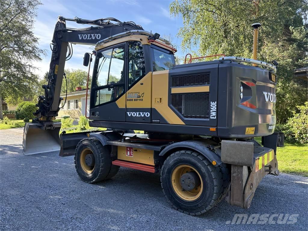 Volvo EW160E Pyöräkaivukoneet