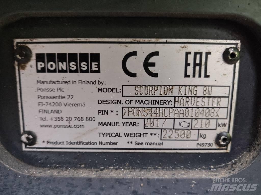 Ponsse Scorpion King Harvesterit