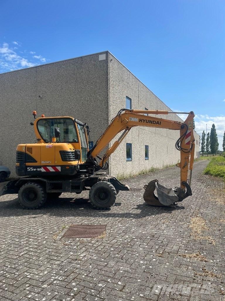 Hyundai 55w9a Pyöräkaivukoneet