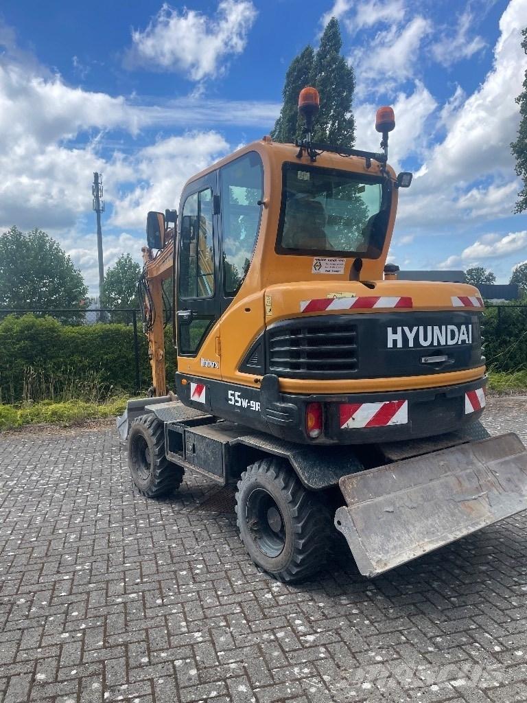 Hyundai 55w9a Pyöräkaivukoneet