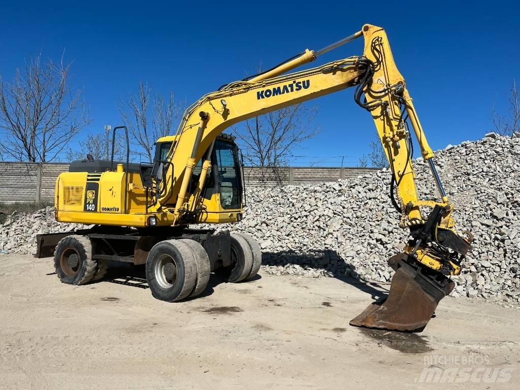 Komatsu PW 140-7 Pyöräkaivukoneet
