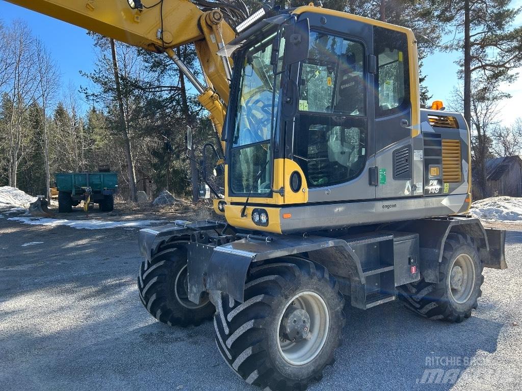 Komatsu PW148 -10 Pyöräkaivukoneet