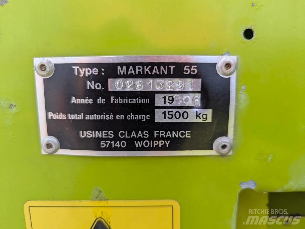CLAAS Markant 55 Kanttipaalaimet