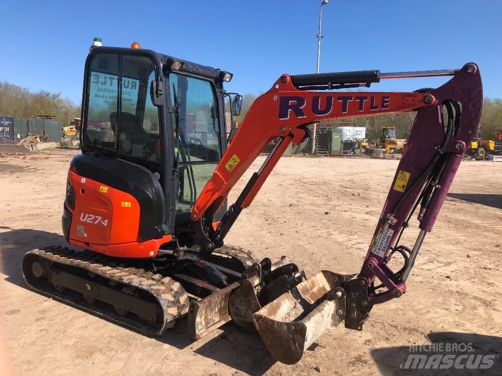 Kubota U 27-4 Minikaivukoneet < 7t