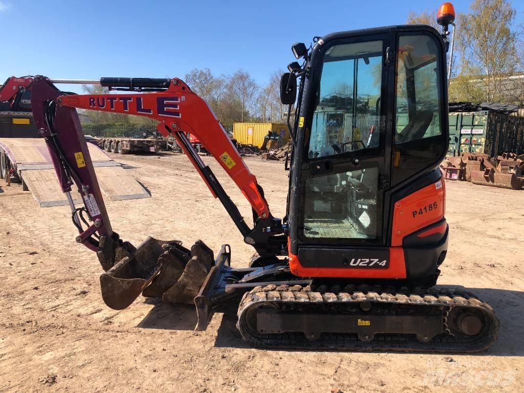 Kubota U 27-4 Minikaivukoneet < 7t