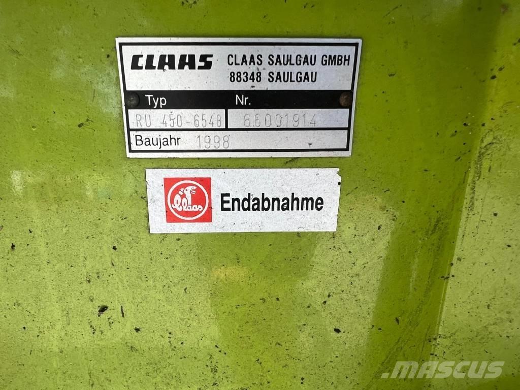 CLAAS RU 450 Xtra Ajosilppurit