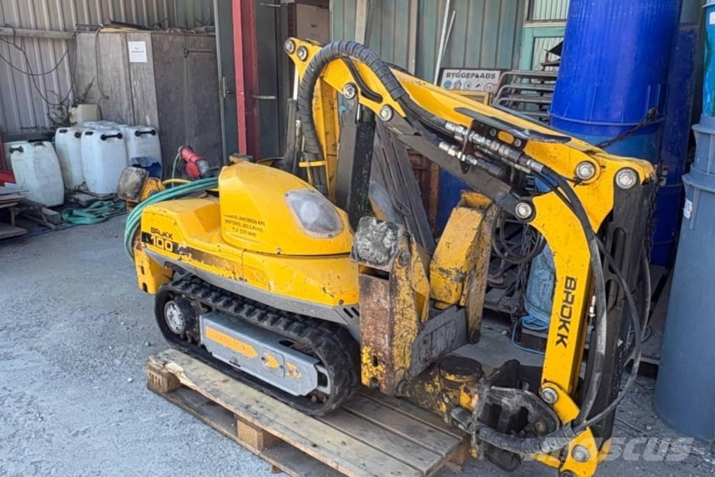 Brokk 100 Purkukoneet