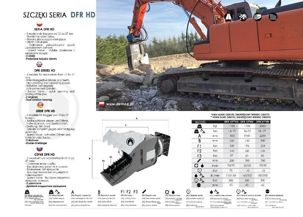  DEMOQ DFR21 HD Leikkurimurskaimet