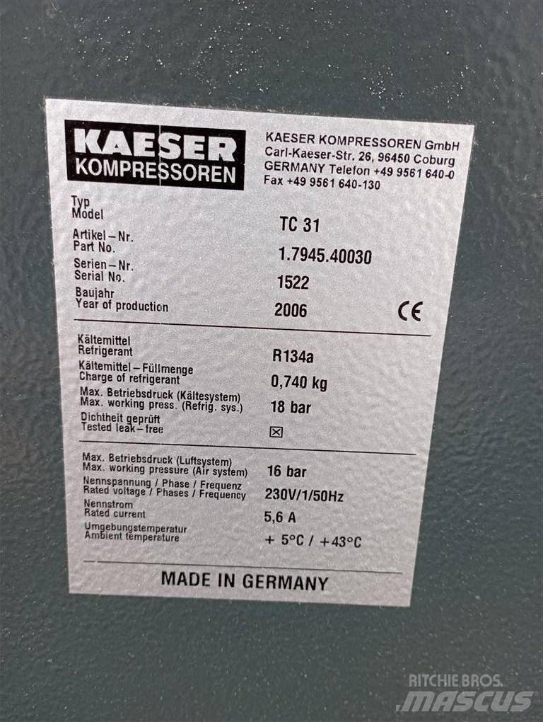 Kaeser TC31 Kompressorit