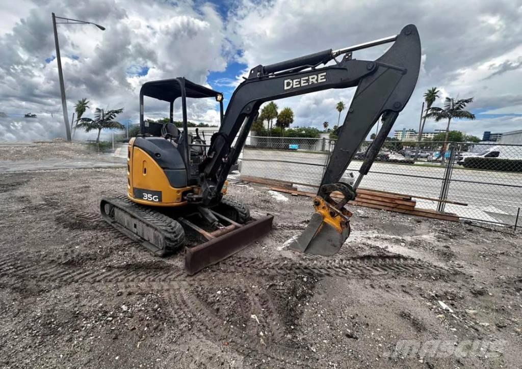 John Deere 35 G Telakaivukoneet