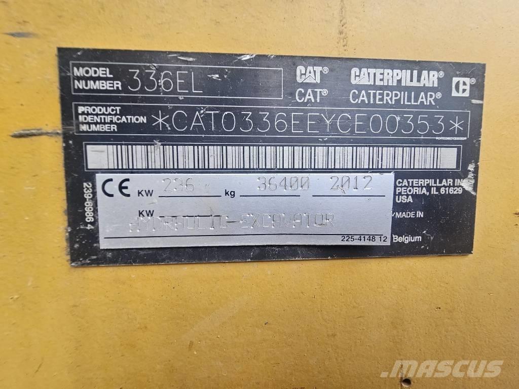 CAT 336EL / 330 336FL Telakaivukoneet
