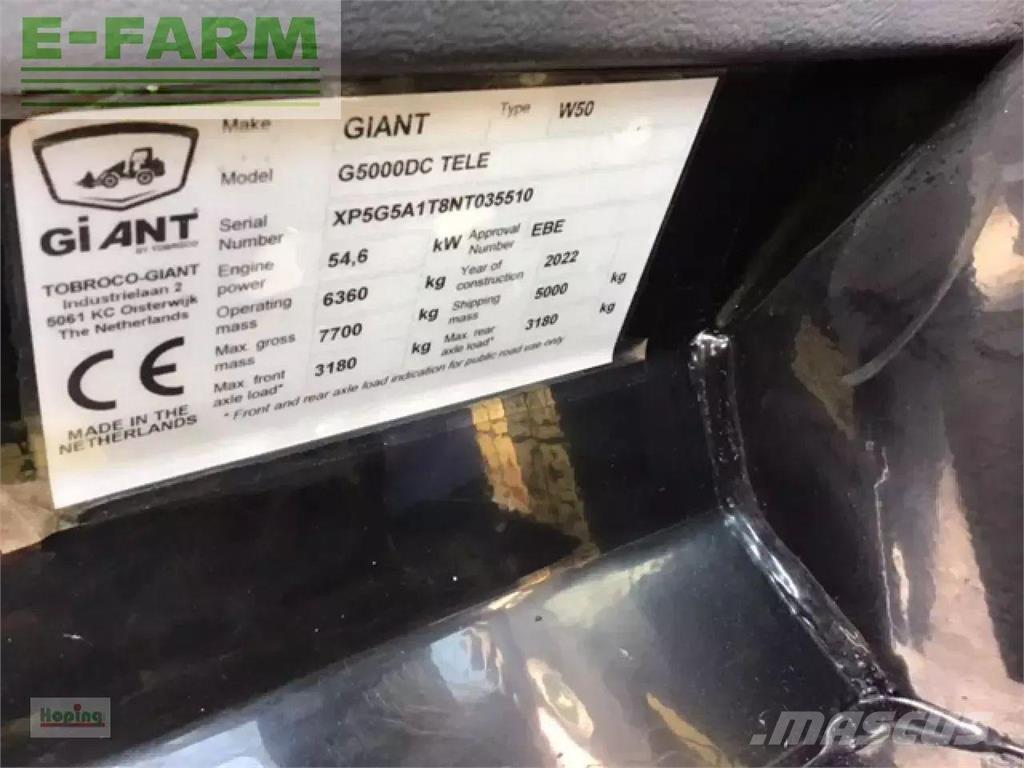 GiANT g5000 tele Minikaivukoneet < 7t
