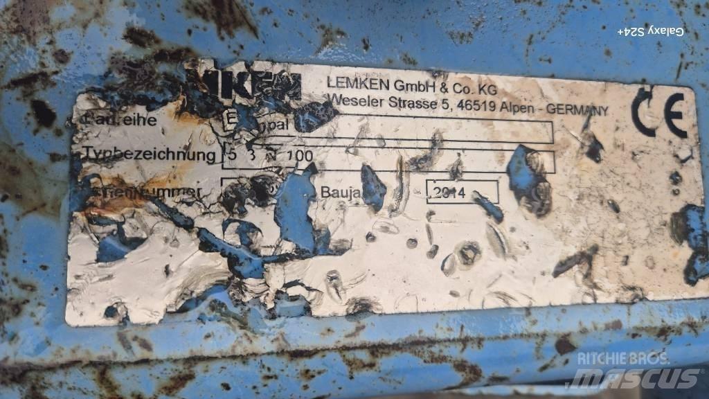 Lemken EurOpal 5 Paluuaurat