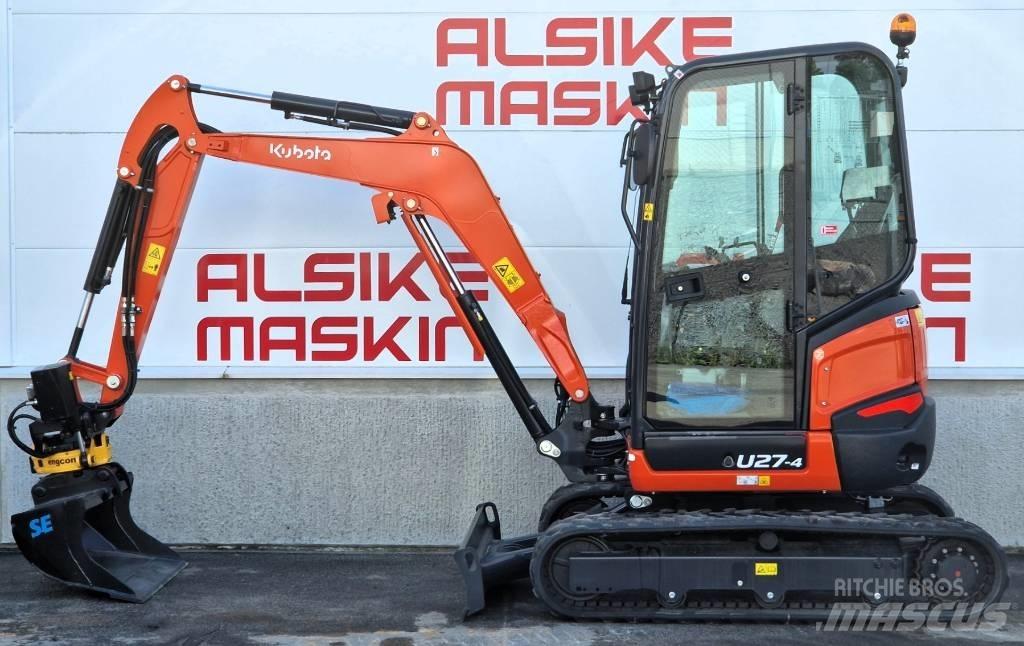 Kubota U 27-4 Minikaivukoneet < 7t