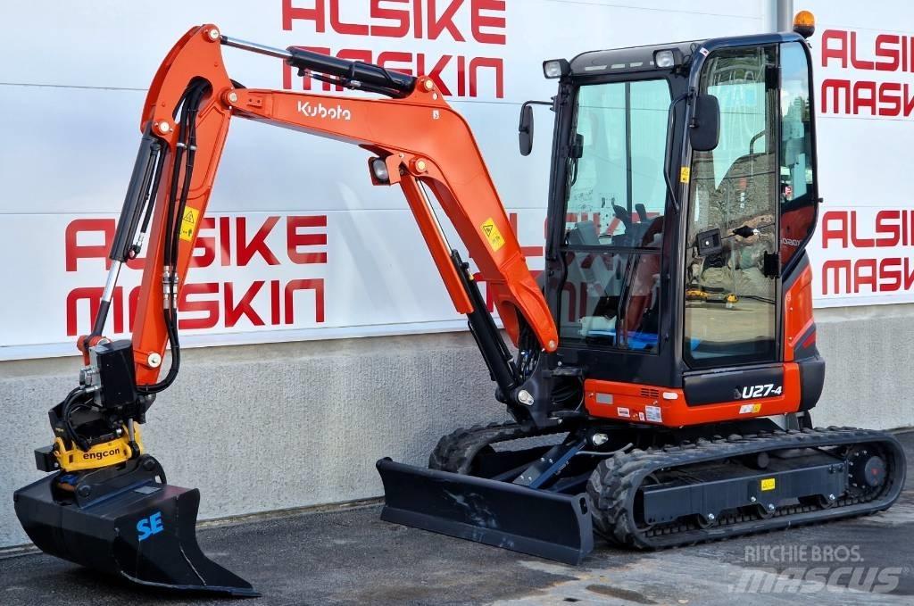 Kubota U 27-4 Minikaivukoneet < 7t