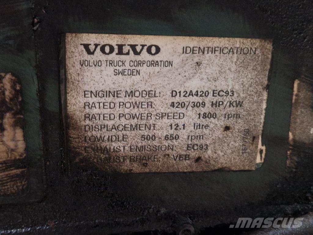 Volvo D12A420 Moottorit