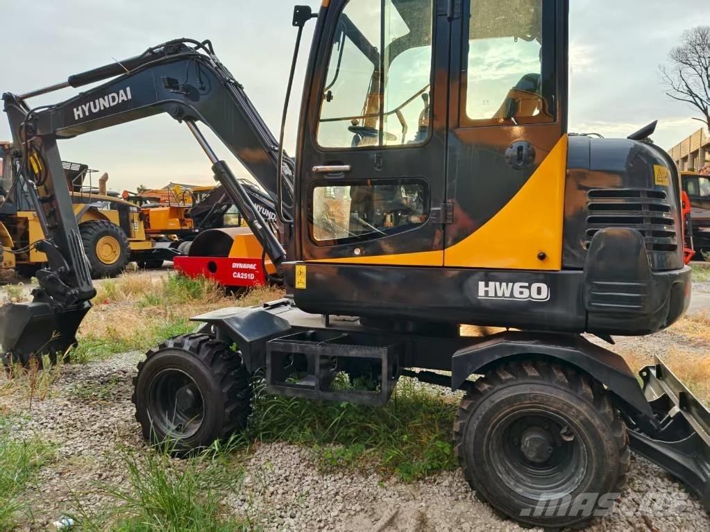 Hyundai 60 W Pyöräkaivukoneet