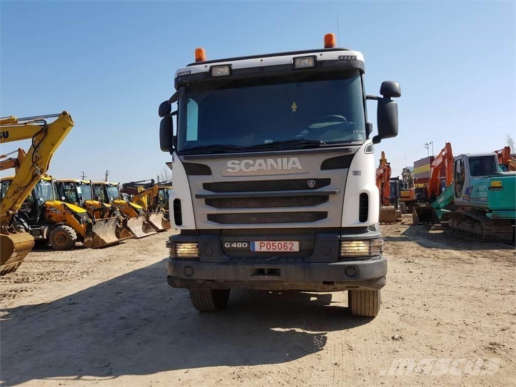 Scania G480 8x4 Nostovarsi-vaihtolavakuorma-autot