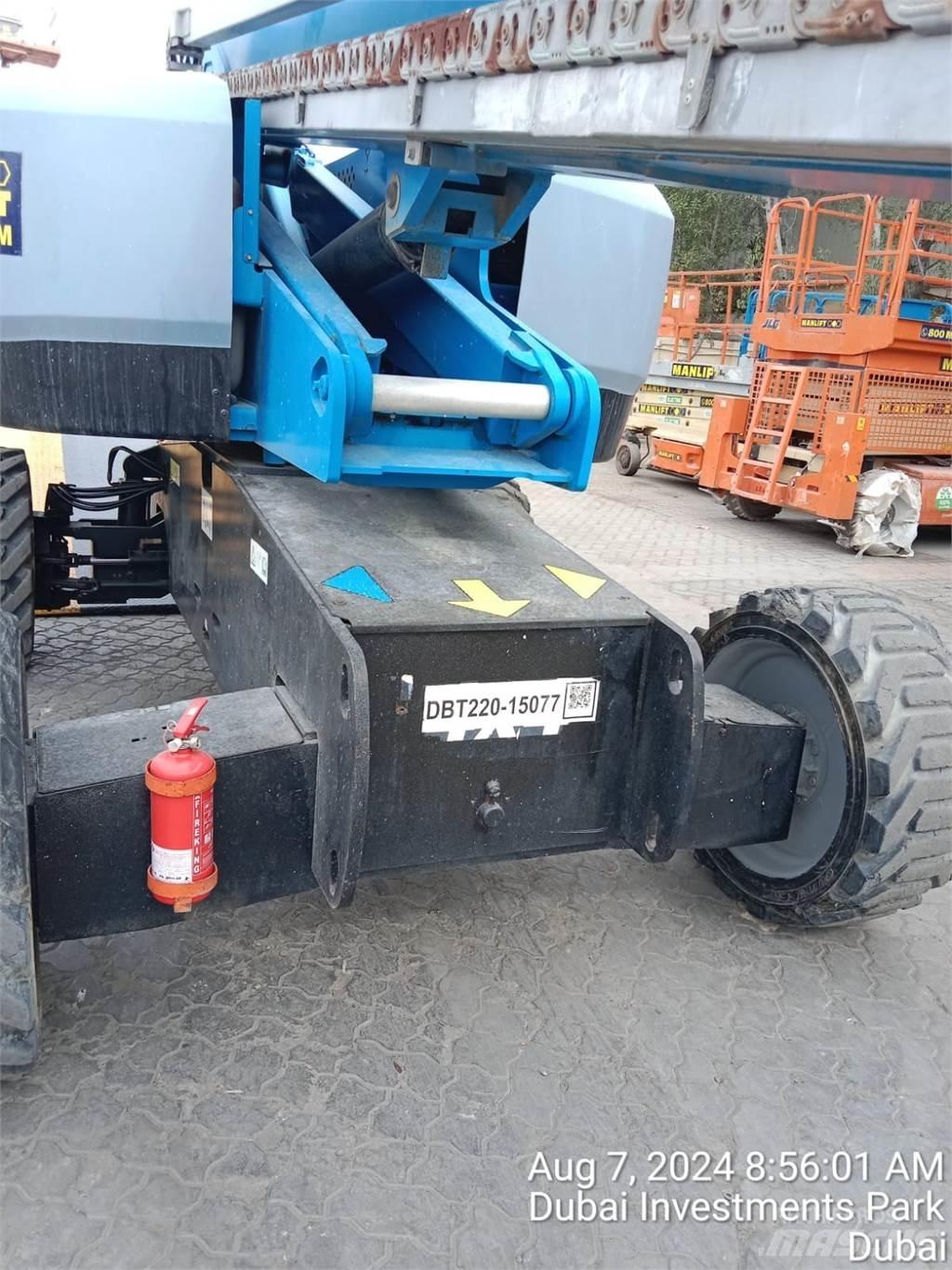 Genie S65 Teleskooppipuominostimet