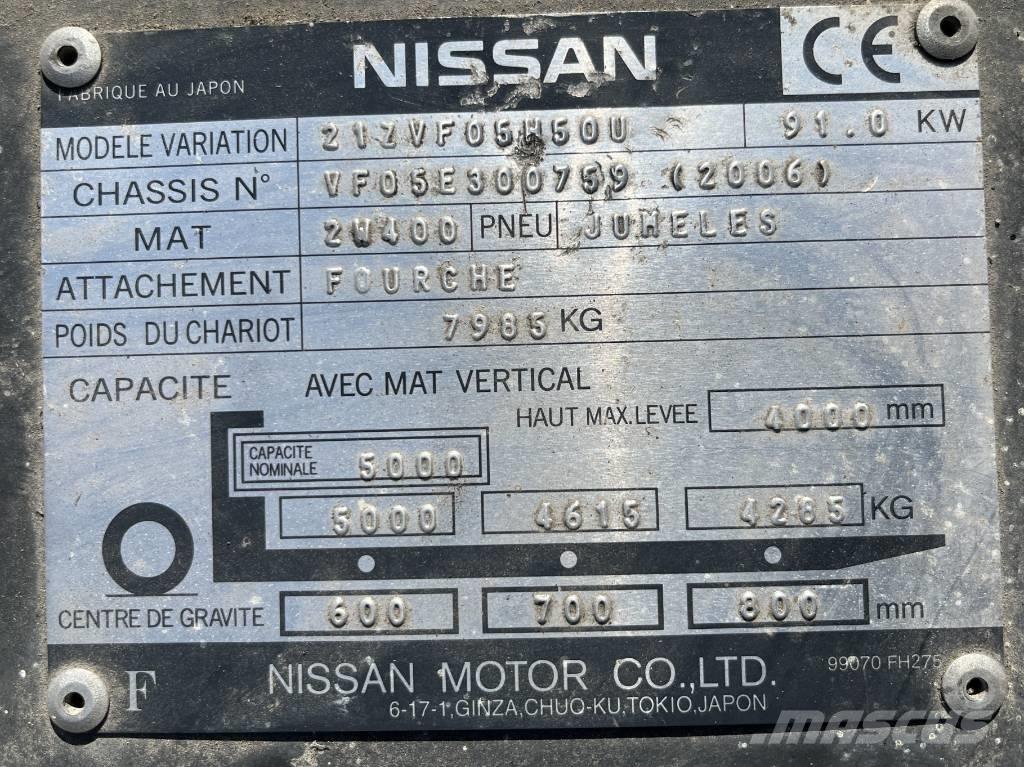 Nissan CABIN W-1038 Ohjaamo ja sisusta