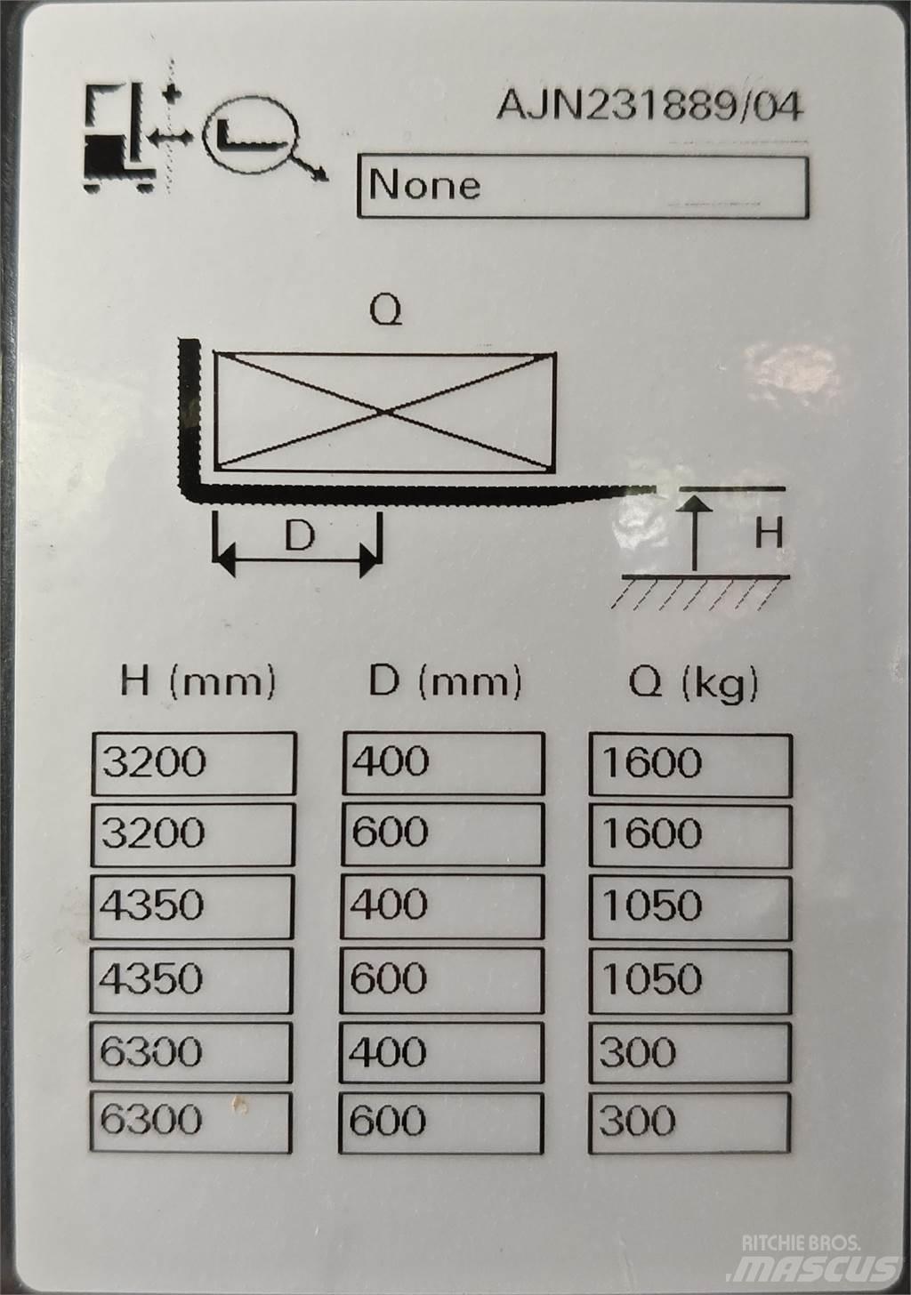 Atlet AJN/160SDT Lavansiirtotrukit ajotasolla