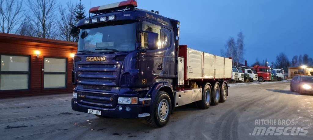 Scania R 500 8X4 Nostovarsi-vaihtolavakuorma-autot