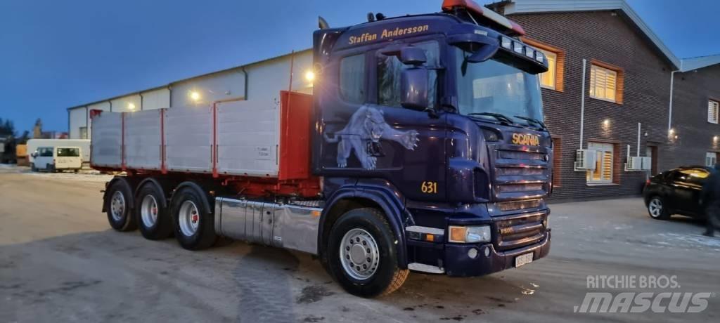 Scania R 500 8X4 Nostovarsi-vaihtolavakuorma-autot