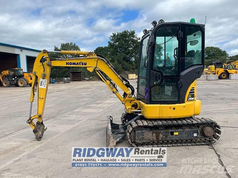 Komatsu PC 26 MR-5 Minikaivukoneet < 7t