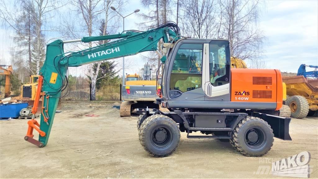 Hitachi ZX 140 W-3 Pyöräkaivukoneet