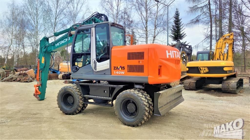 Hitachi ZX 140 W-3 Pyöräkaivukoneet