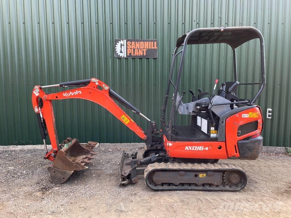 Kubota KX 016-4 Minikaivukoneet < 7t