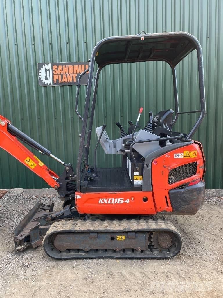 Kubota KX 016-4 Minikaivukoneet < 7t