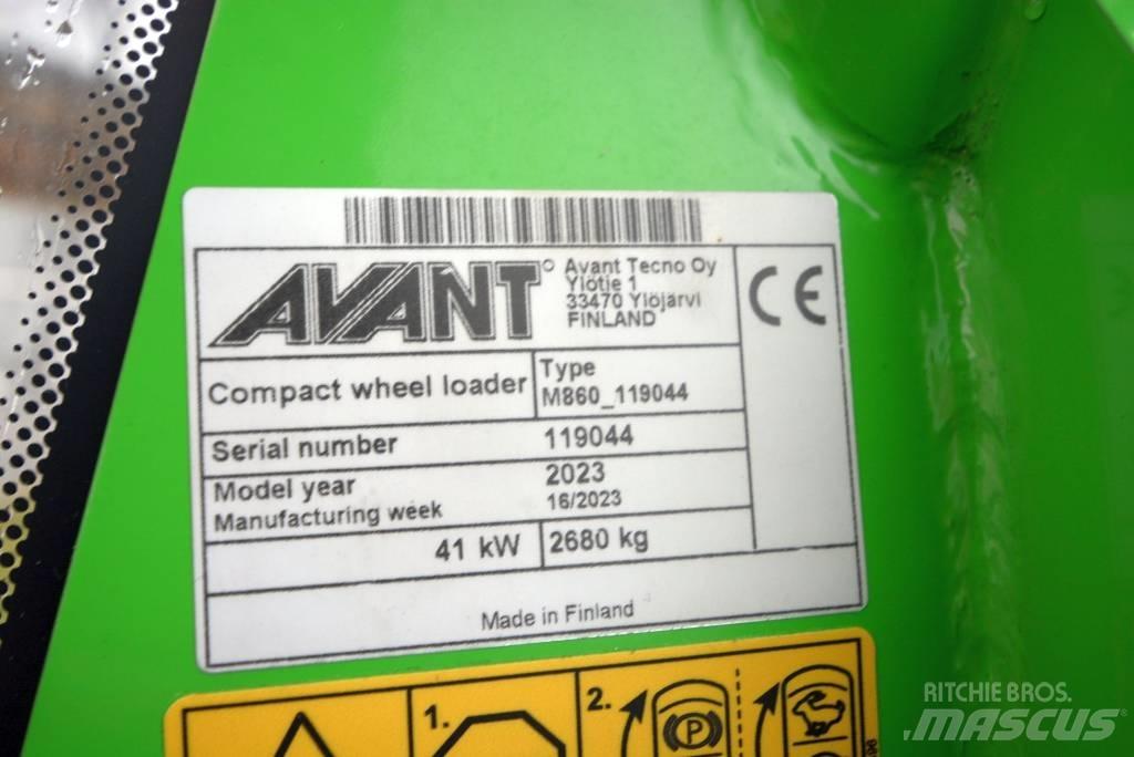Avant 860 i Pienkuormaajat