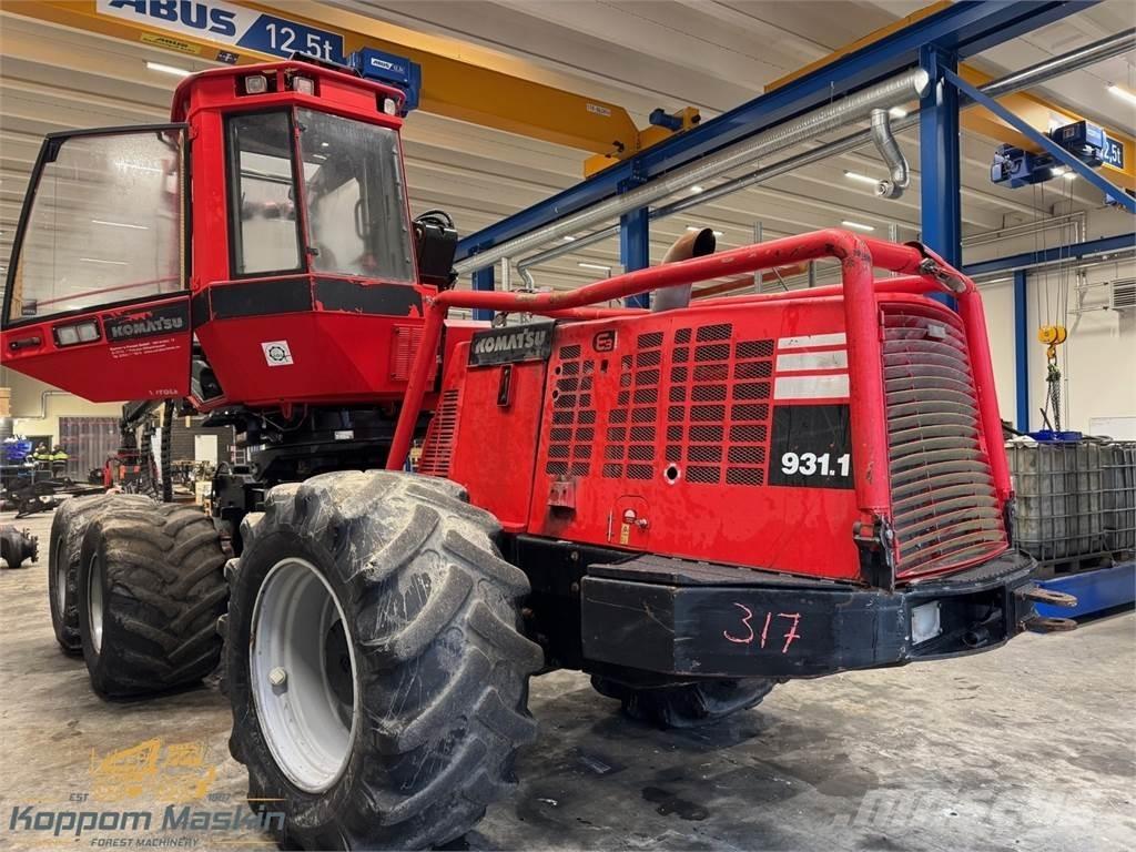 Komatsu 931.1 Harvesterit