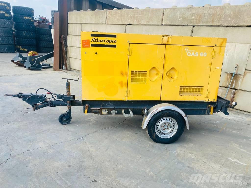 Atlas Copco QAS 60 Dieselgeneraattorit