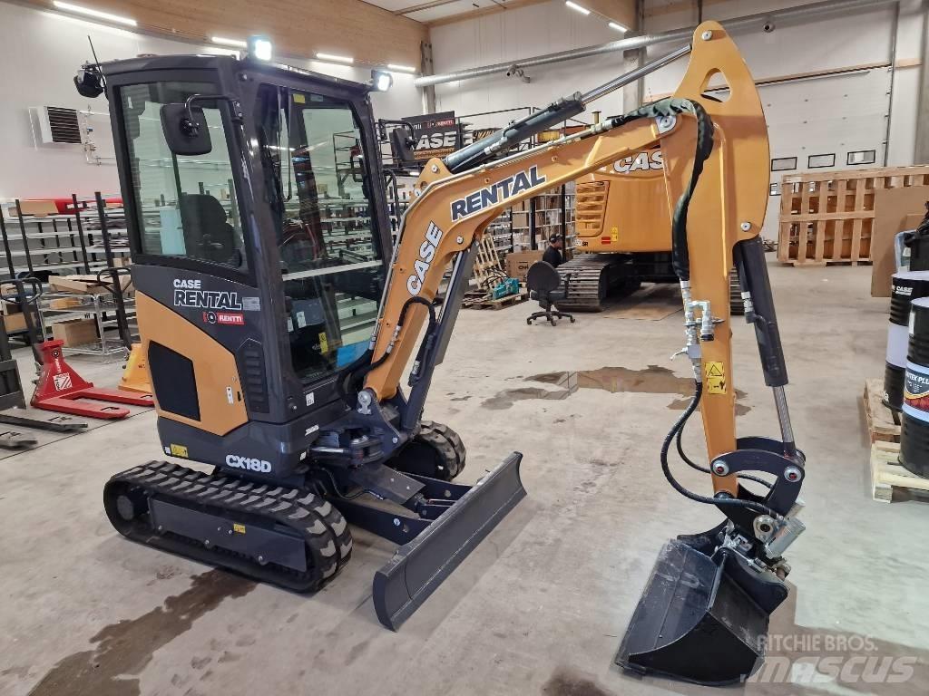 CASE CX 18 D Minikaivukoneet < 7t