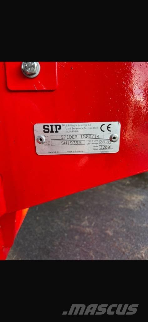 SIP Spider 1500/14T Pöyhimet ja haravat