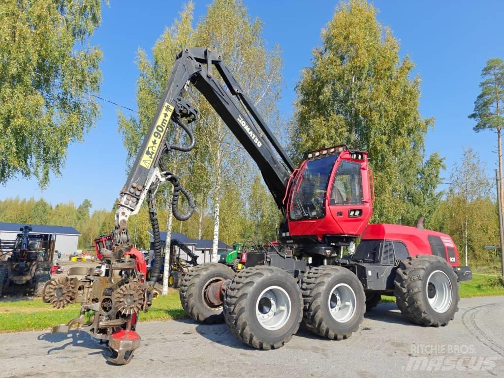 Komatsu 931 Harvesterit