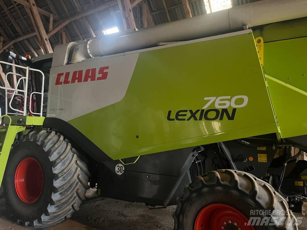 CLAAS LEXION 760 Leikkuupuimurit