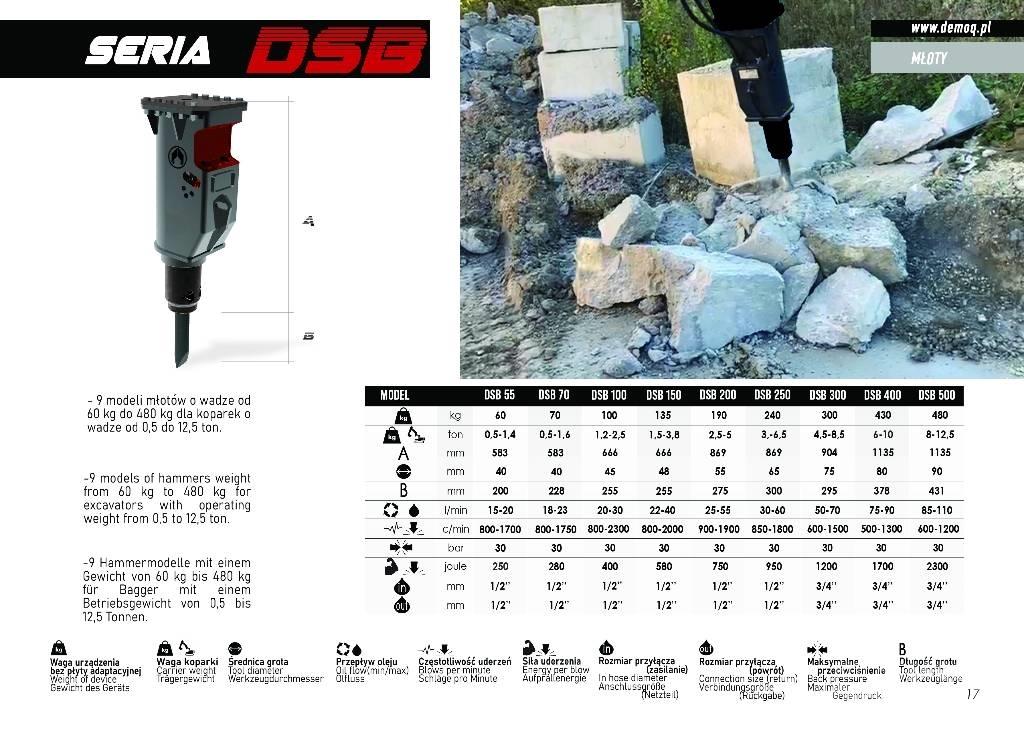  DEMOQ DSB300 Iskuvasarat