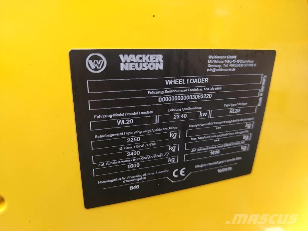 Wacker Neuson WL20 Pienkuormaajat